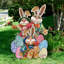 Easter Family Holiday Wooden Garden Sign