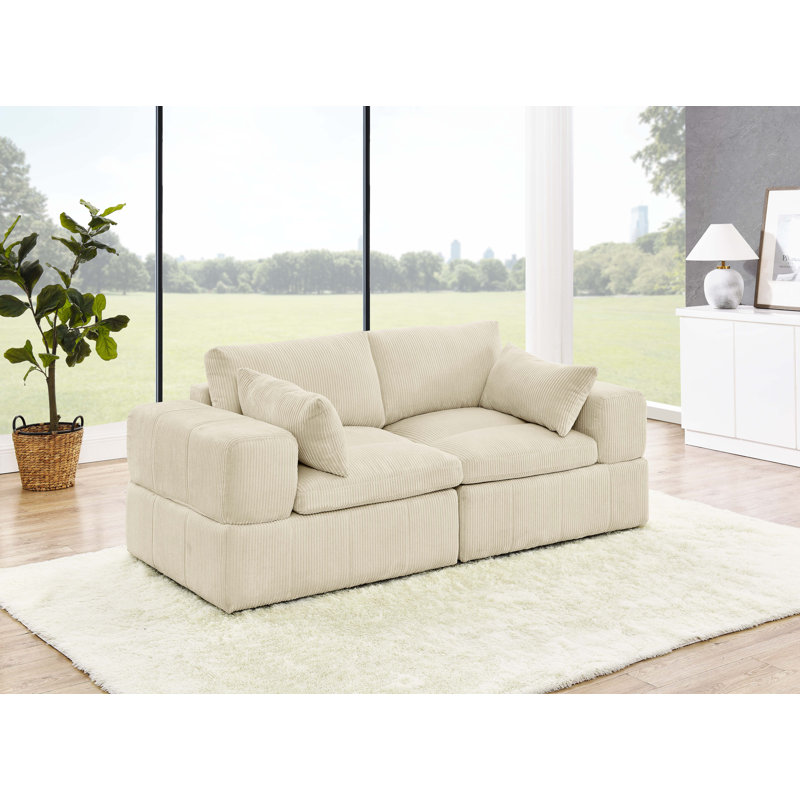Causeuse Paulberghwa, Beige