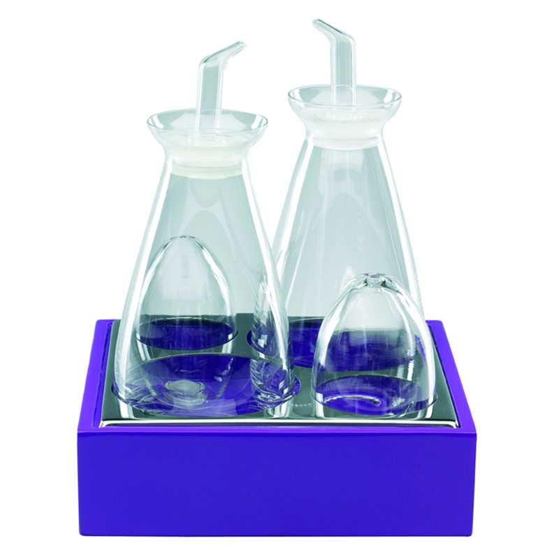 Tre Cruet Set, Violet