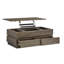 Solid Wood Coffee Table with Storage