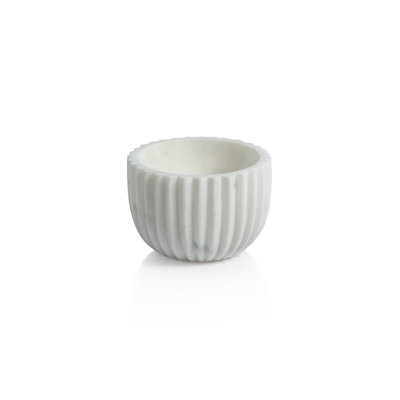 Ebern Designs Trenna Marble Serving Bowl
