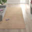 Tapis beige en laine Ameia-531136015