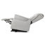 Fauteuil inclinable inclinable standard en tissu 28 po avec massage à 8 points, fauteuil inclinable à dossier réglable-1618755605