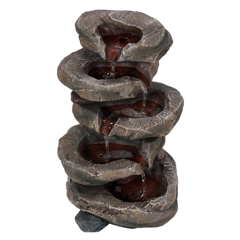 Floor Fountain with Lights