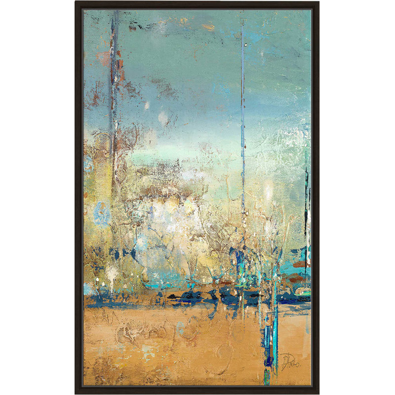 «Adventure I», reproduction encadrée sur toile, H 33,5 po x l 21,5 po x P 2 po