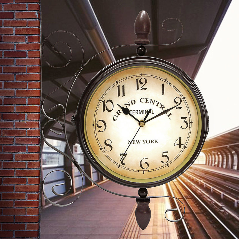 Metal Wall Clock
