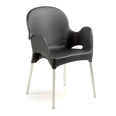 Auda Upholstered Armchair with Footstool