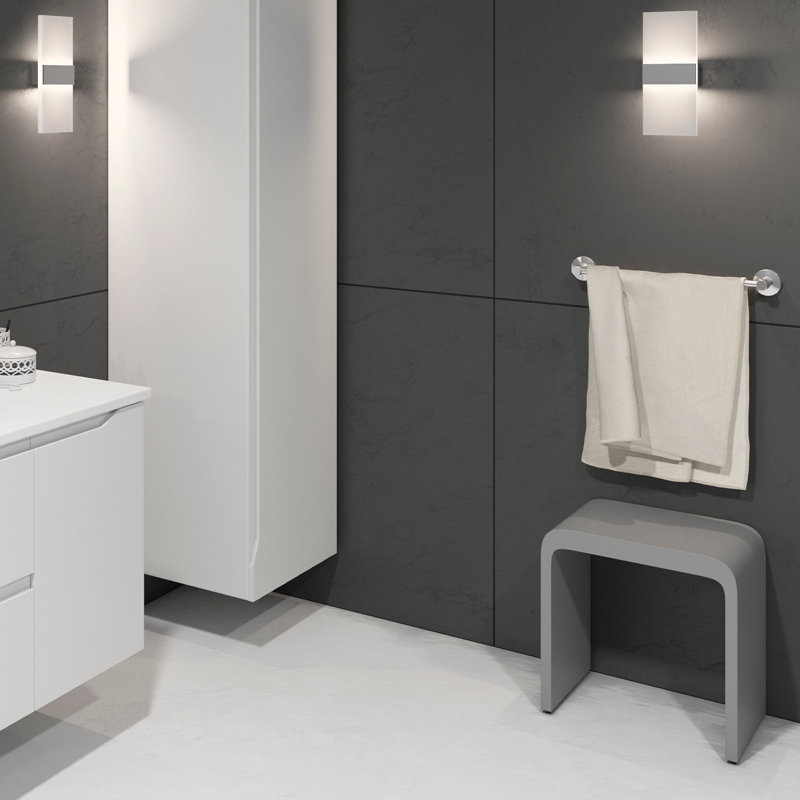 Tabouret de douche à surface solide DAX