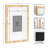 Modern Two-Piece Picture Frame Set