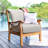Brunswick Teak Patio Chair with Cushions-301533815-357870442