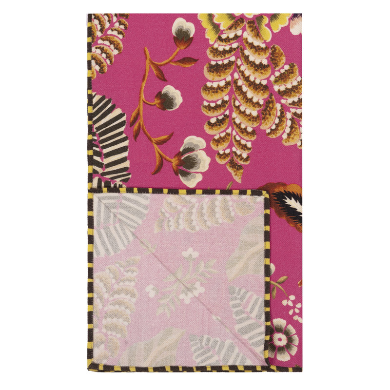 Rose de Damas Cerise Throw