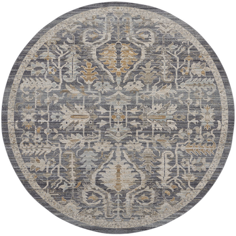 Crocifisso Oriental Area Rug, Round 239cm