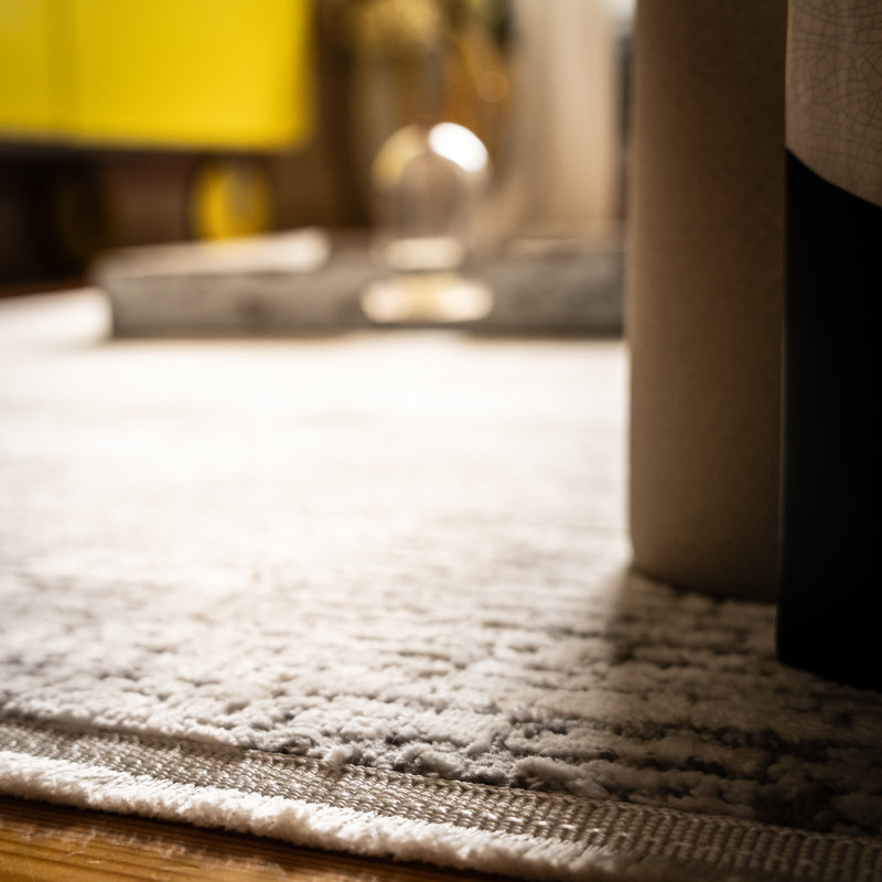 Aneke Uni Area Rug, Rectangular 160 x 230cm, Grey/Brown/Blue