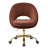 Doreen Velvet Modern Task Chair with Ergonomic Design-1067104126