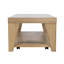 Table basse 50 po avec tablette de rangement et roulettes cachées Nicci Hewitt-999838899