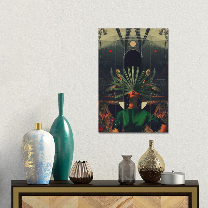 She Saw The Equator - Giclée sur toile tendue avec châssis, H 18 po x l 12 po