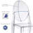 Furness Side Chair Acrylic Victorian Dining Side Chairs-26100644