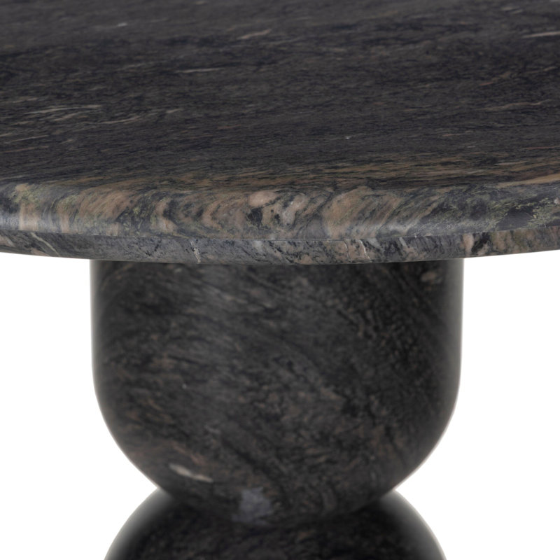 Round Marble Pedestal Dining Table