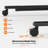 Caisyn Adjustable Height Steel Standing Desk-1758044592