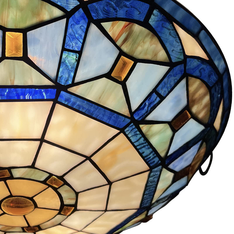 Tiffany Glass Flush Mount