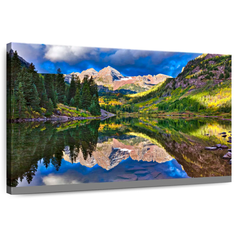 Alvord Spectacular Maroon Bells, 34" H x 51" W