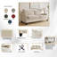 Mayner Fabric Reception Sofa-1006881417