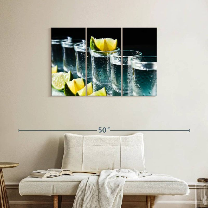 Yarlin Lime Tequila Drinks, 24" H x 38" W