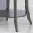 Contemporary Oval Shelf Coffee Table Set With Ample Display And Storage Space