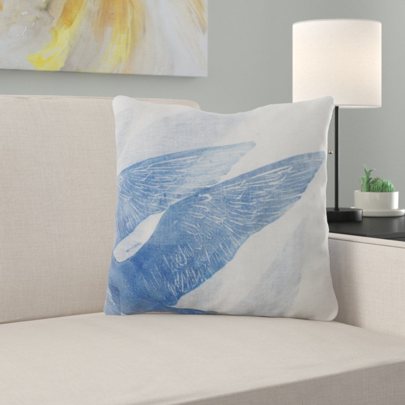 Reversible Throw Pillow, Microsuede, Indoor