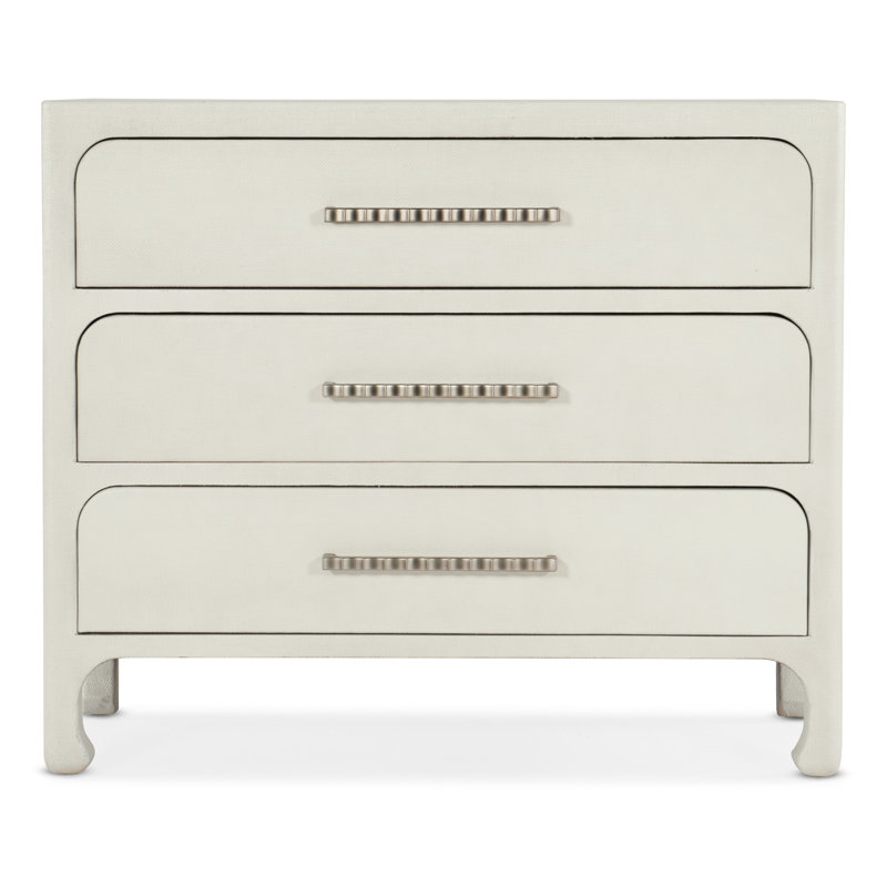 Commode décorative 3 tiroirs Serenity, Beige