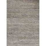 Hand Woven Silk and Wool Geometric Area Rug