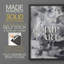 «Black & White Mix I», ensemble de 4 reproductions encadrées-1237916964