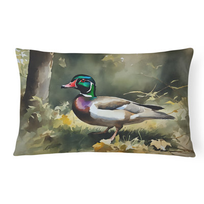 Coussin décoratif intérieur / extérieur en polyester Watercolor Birds