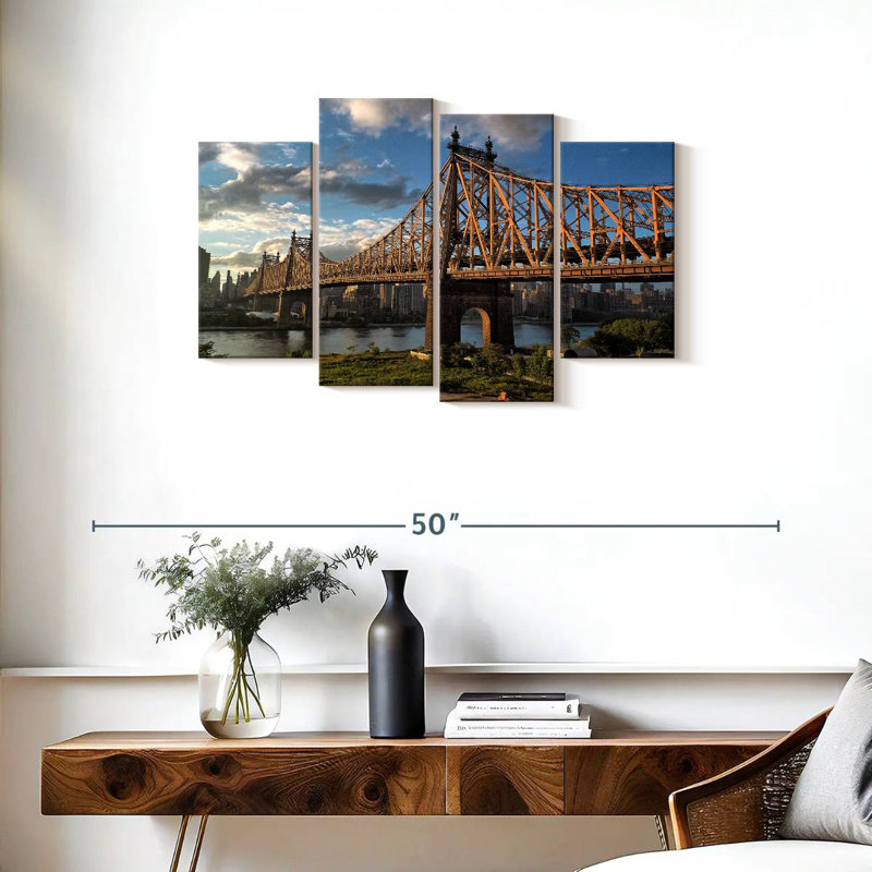 Pont de Queensboro, New York, H 22 po x l 36 po