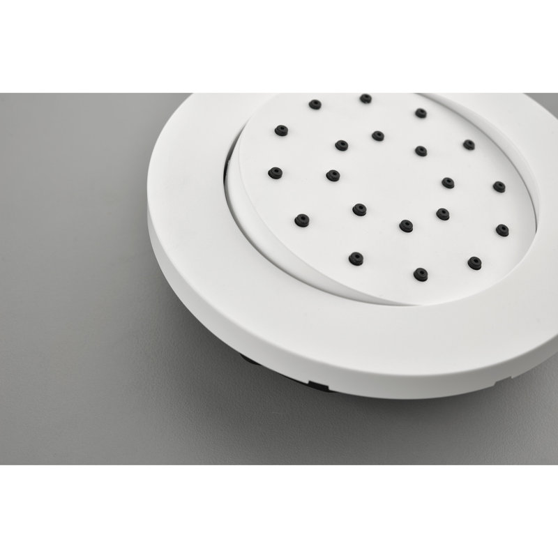 Douche à jet à installation dissimulée - jets de massage carrés, 3 pièces, matériau ABS