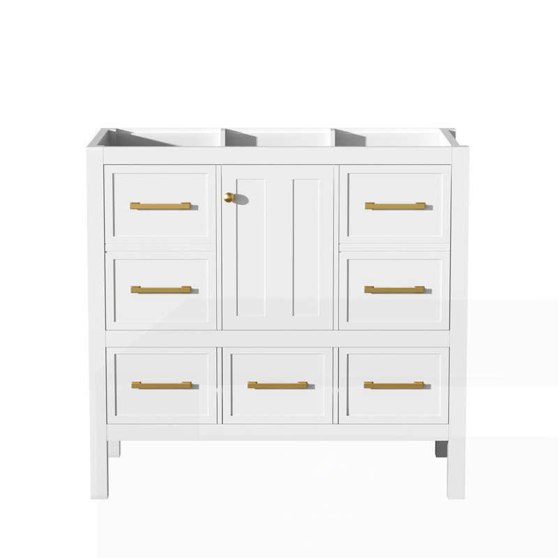 Meuble-lavabo 36 po sans lavabo, Blanc