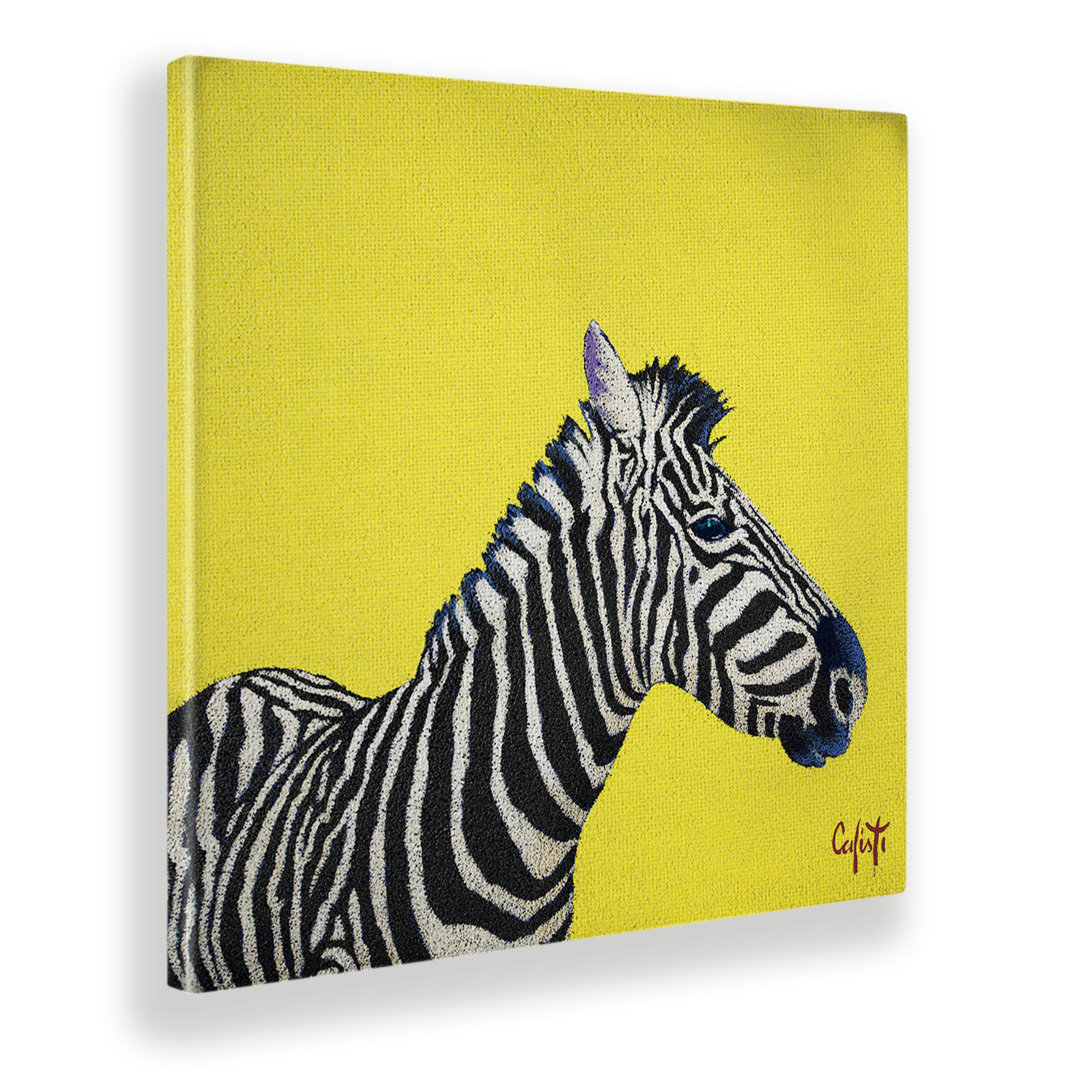 Wandbild Zebra von Stefano Calisti