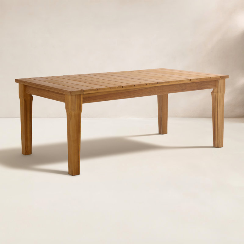 Table basse en bois de teck Clairmont