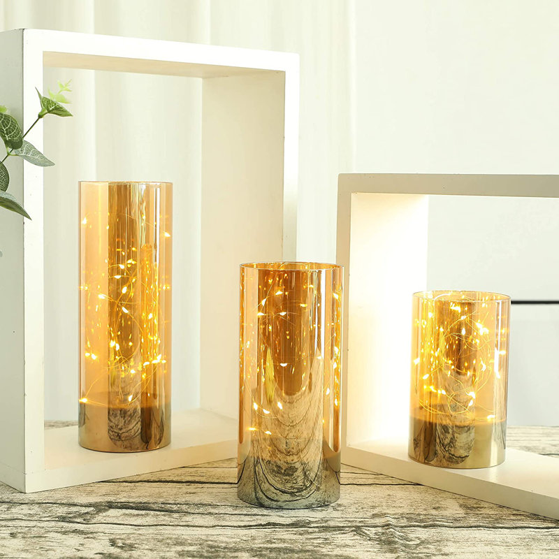 Scented Unscented Flameless Pillar Candle