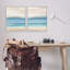 "Cadre photo unique Subtle Beach Seascape" par Amber Sterling 2 - Pièces sur toile-1489549746