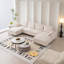 Canapé en tissu polyvalent en forme de U pour le confort contemporain beige