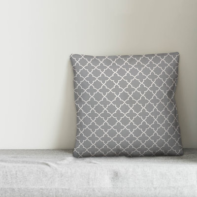  Quatrefoil Throw Pillow Cover