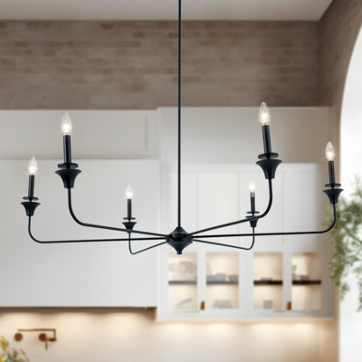 Lustre de salle à manger de style campagne moderne classique / classique l 6,8 po lth 48,8 po Otto
