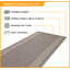 Runner Solid Colour Looped / Hooked Area Rug-79291145