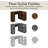 Linden Classic L-Shaped Corner Writing Desk – Dark Grey-380997007