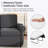 Siofra 57.5" Pull Out Sofa Bed Loveseat Sleeper with Twin Size Memory Mattress for Living Room Spaces-566779924