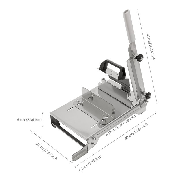 Paklorde Stainless Steel Manual Meat Slicer