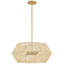 Nekoosa 4-Light Dimmable Geometric Chandelier