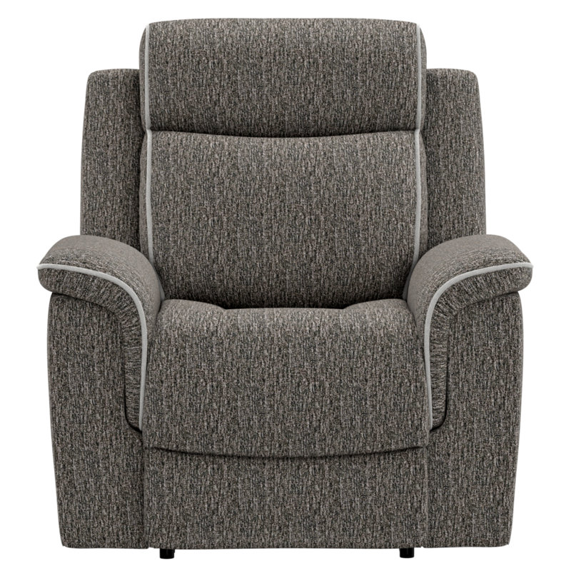 Gray Zero-Gravity Power Recliner