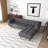 Cropsey Right Sectional Fabric Sofa-1325009558